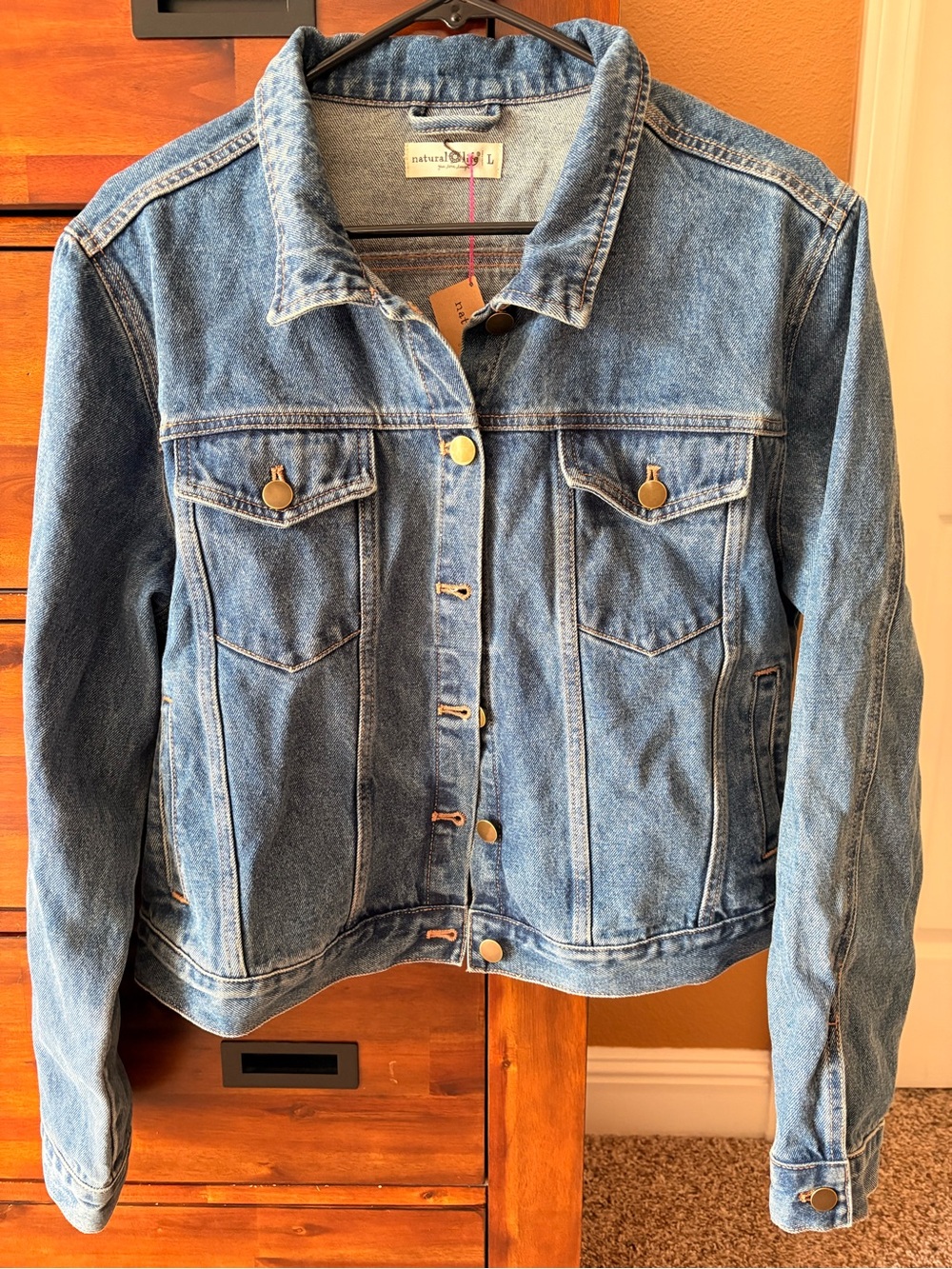Classic Blue Denim Jacket - Natural Life L